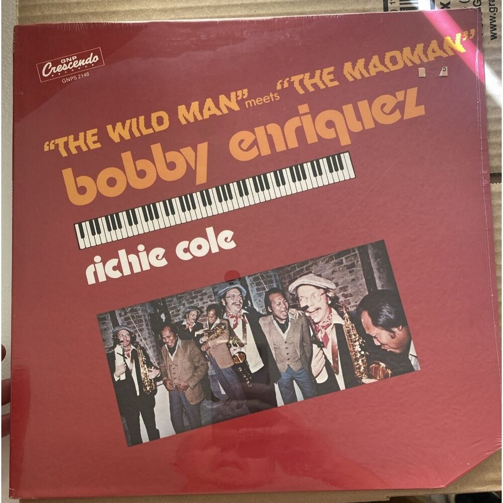 Bobby Enriquez Richie Cole Wildman Meets Madman Vinyl LP GNP GNPS 2148 NEW SEALE